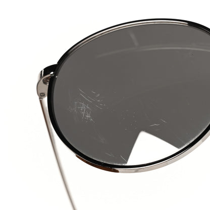 Celine Metal Round Sunglasses CL40100U Silver 7 of 8