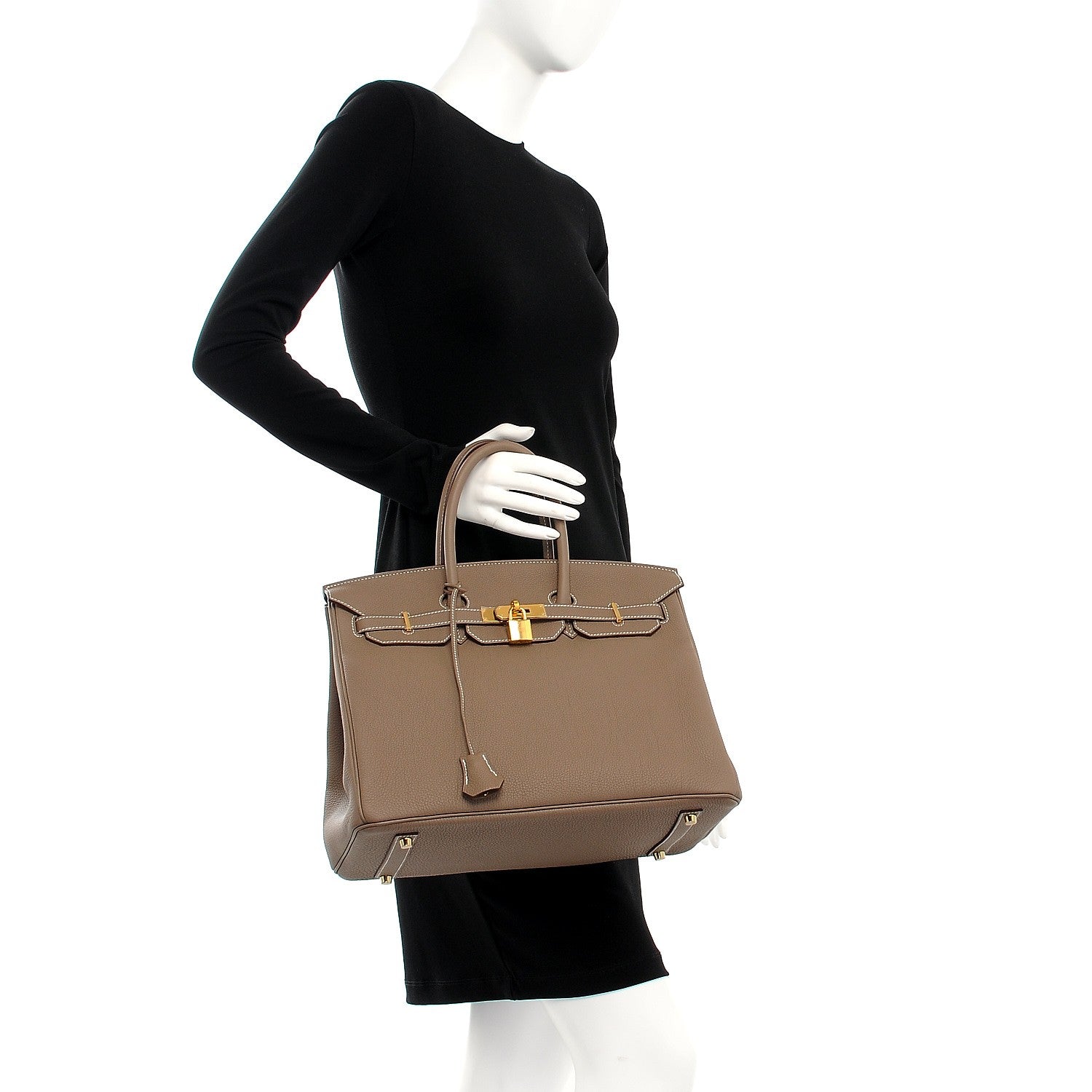 Hermes Togo Birkin 35 Etoupe 2 of 26