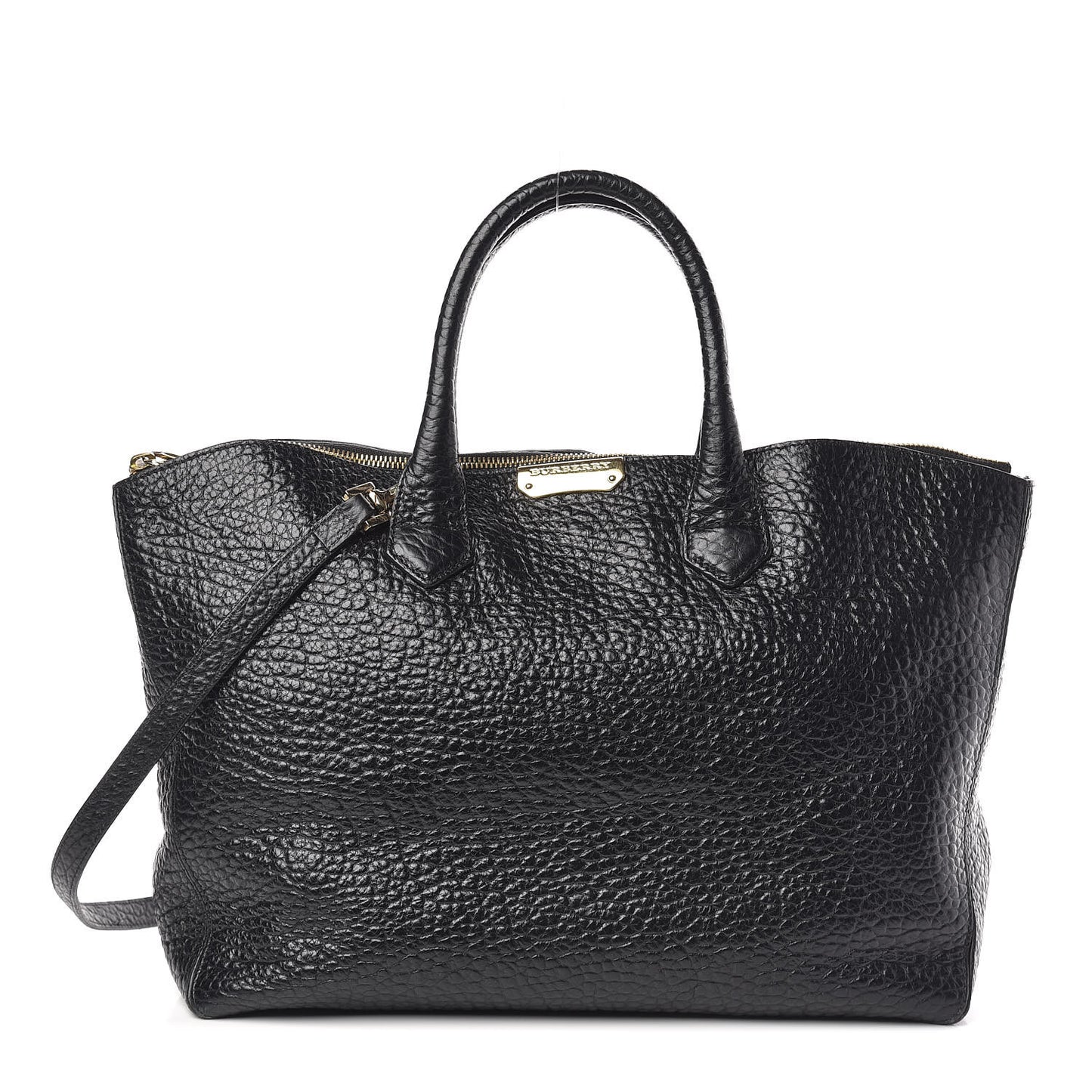 Heritage Grain Medium Dewsbury Tote Black