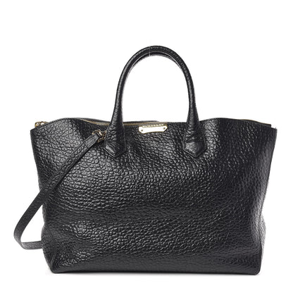 Burberry Heritage Grain Medium Dewsbury Tote Black 1 of 13
