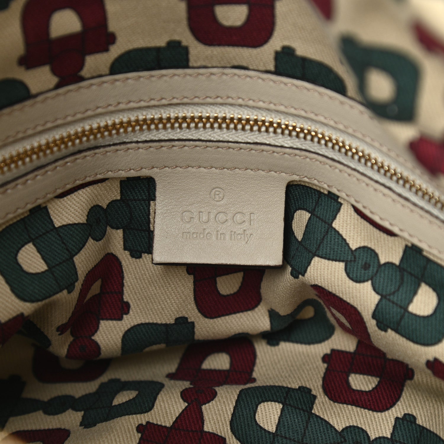 Gucci Guccissima Pop Bamboo Top Handle Tote White 6 of 12