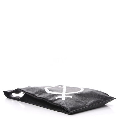 Balenciaga Agneau Arena All Gender M Supermarket Shopper Black White 4 of 11