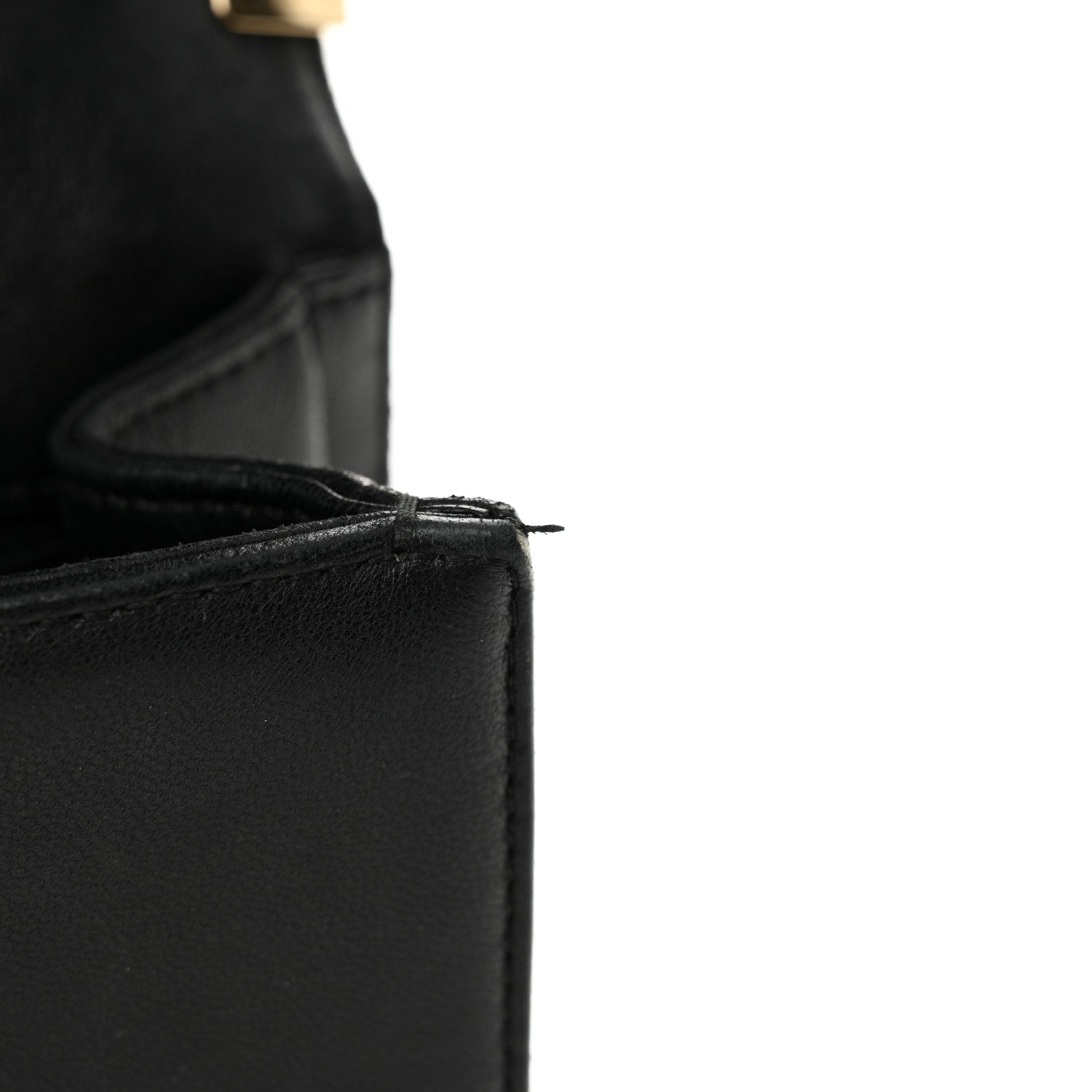 Chanel Lambskin Quilted Medium Boy Flap Black 14 of 20