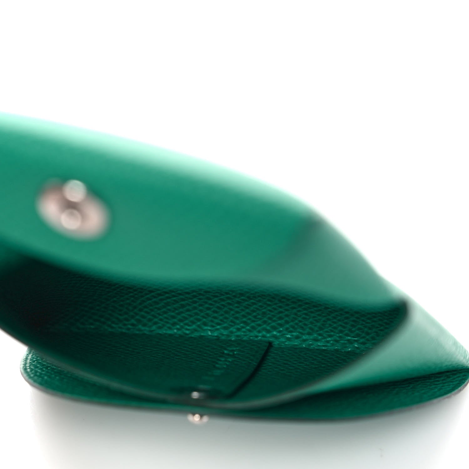 Hermes Epsom Bastia Coin Purse Vert Jade 5 of 10