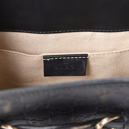 Gucci Guccissima Small Emily Shoulder Bag Black 5 of 9