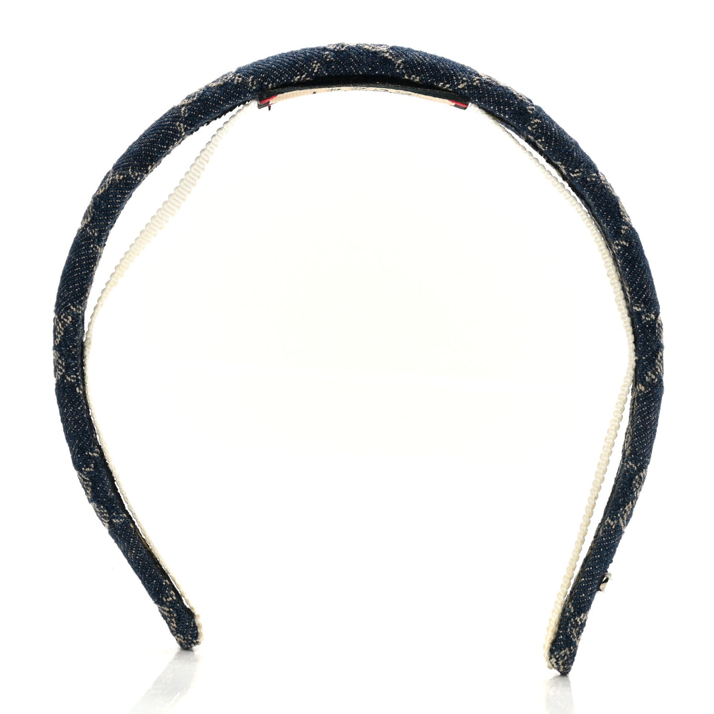 Denim Monogram Headband