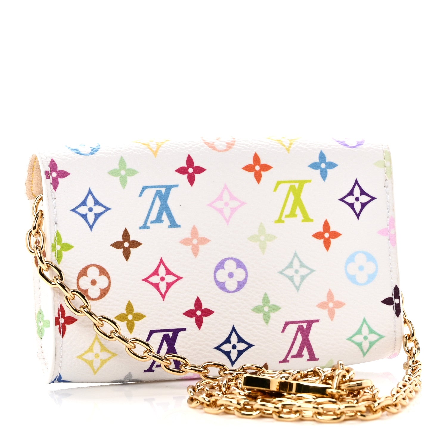 Louis Vuitton LV X TM Monogram Multicolor Pouch Metis Belt White 3 of 10