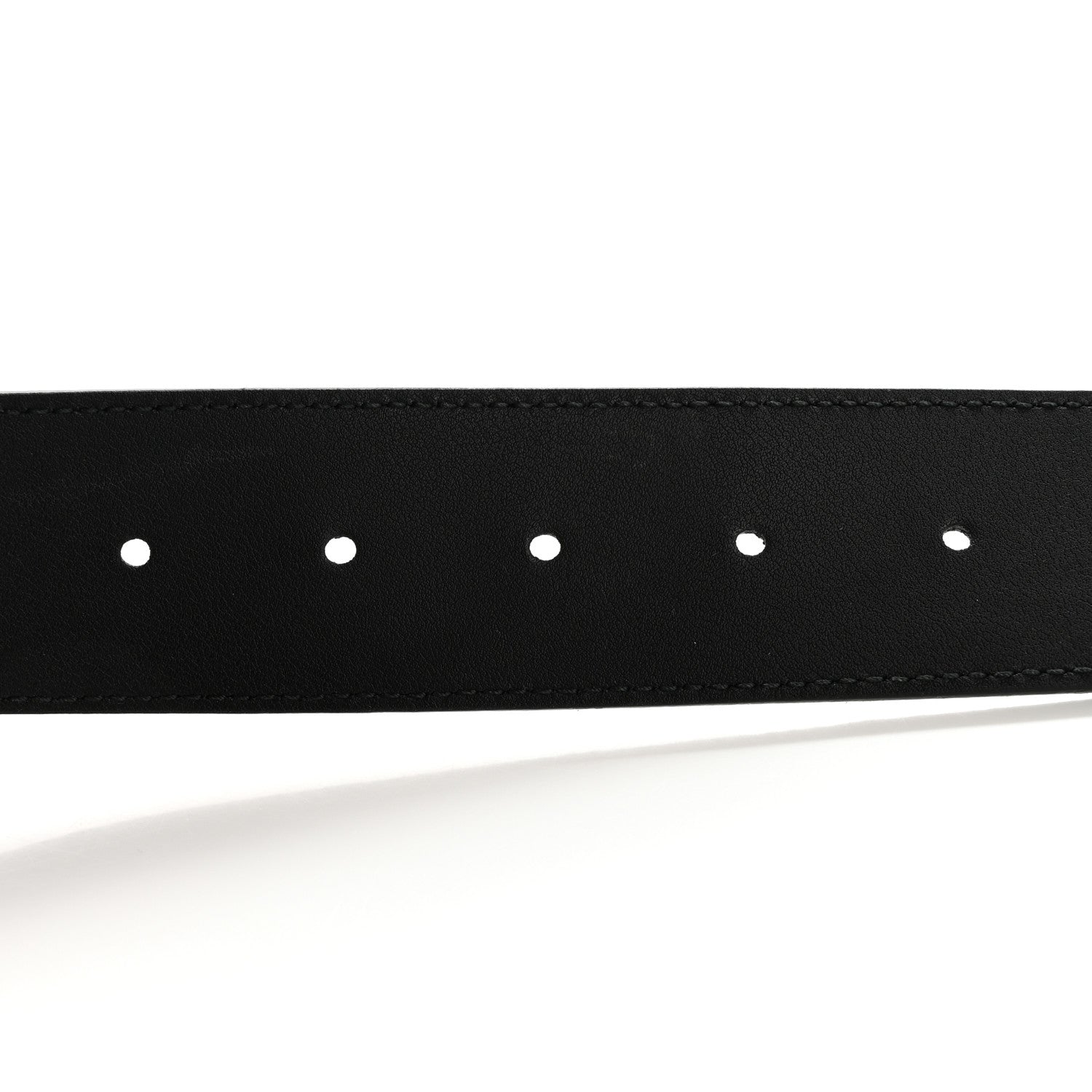 Gucci Textured Calfskin Double G 40mm Belt 90 36 Black 4 of 6