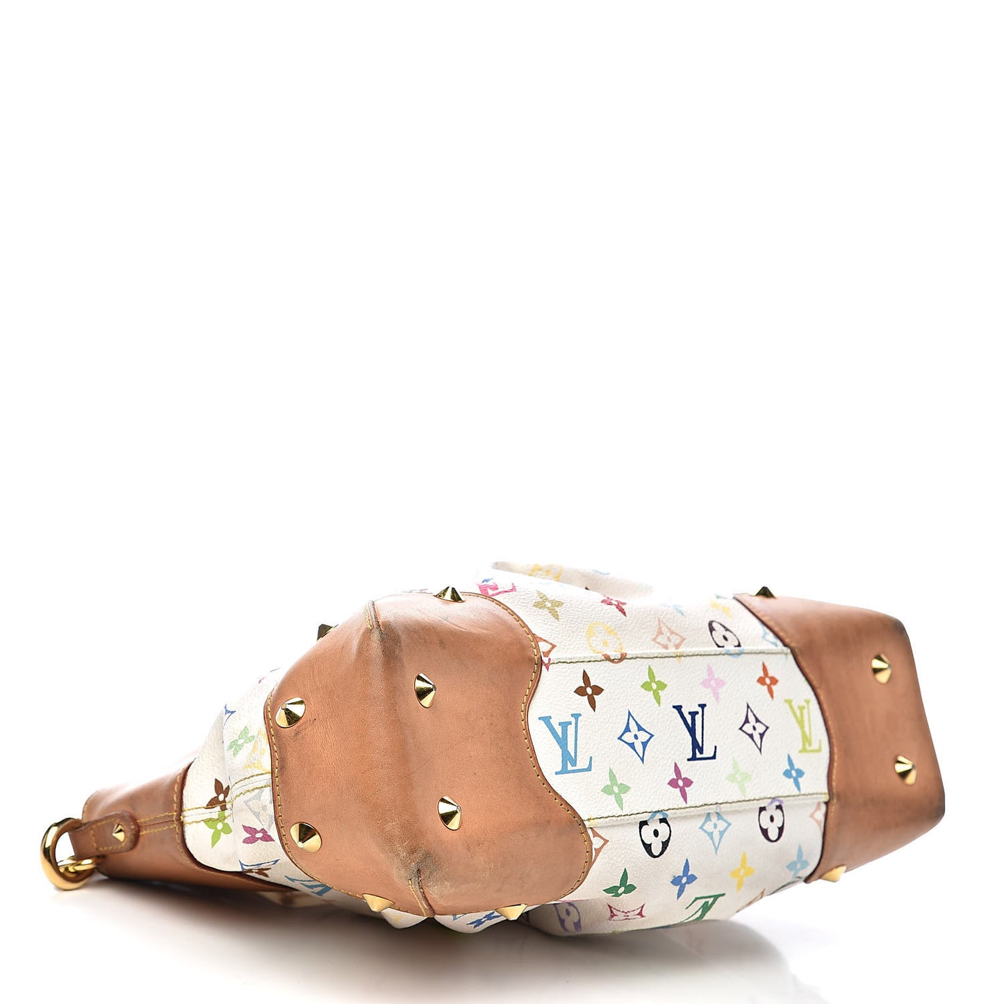 Monogram Multicolor Judy MM White