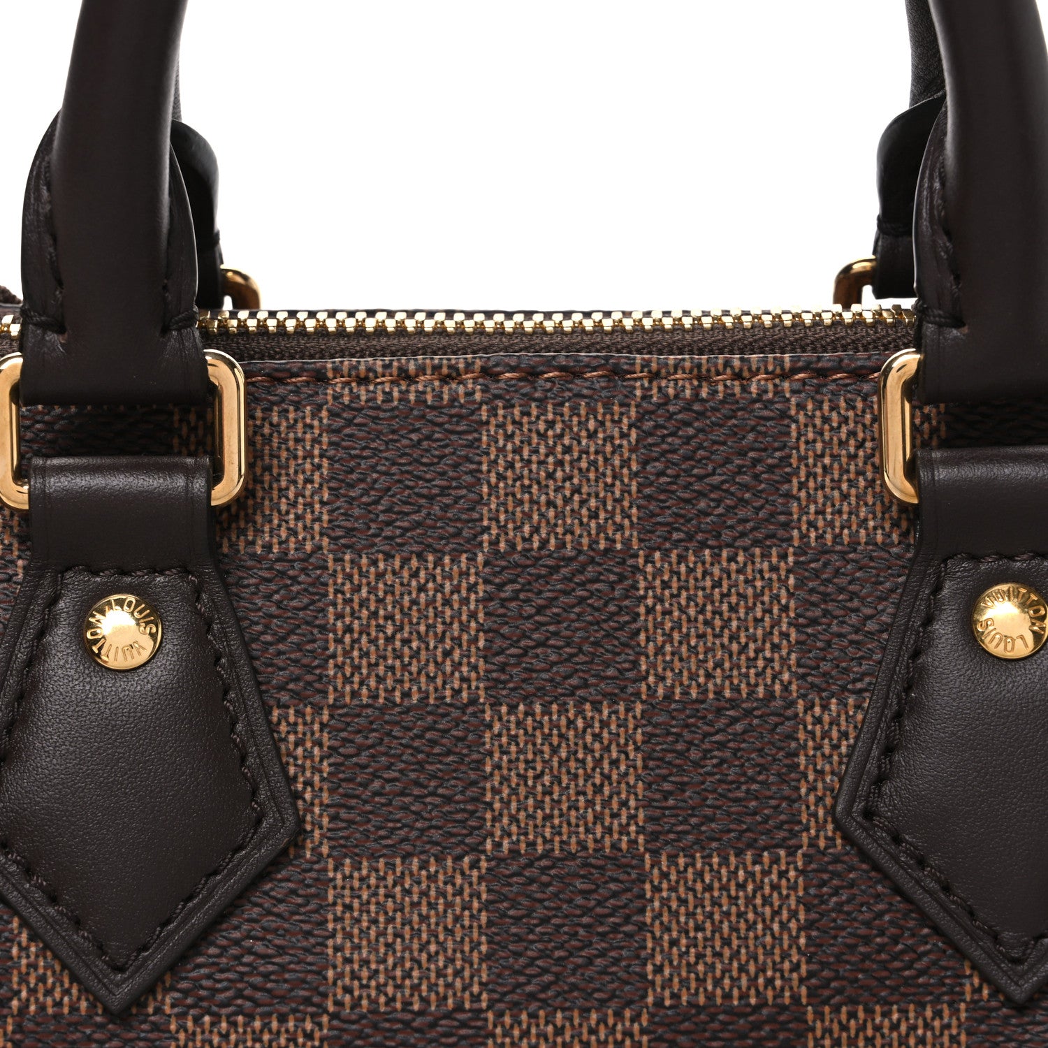 Louis Vuitton Damier Ebene Speedy Bandouliere 20 6 of 8