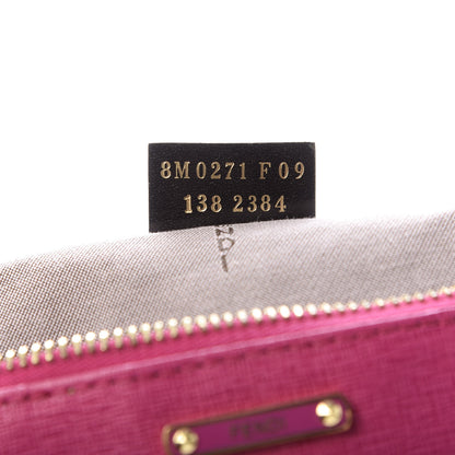 Fendi Vitello Elite Pochette Ciclamino 9 of 9