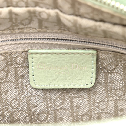 Christian Dior Calfskin Cannage Stitched Small East West Lady Dior Mint Green 6 of 15
