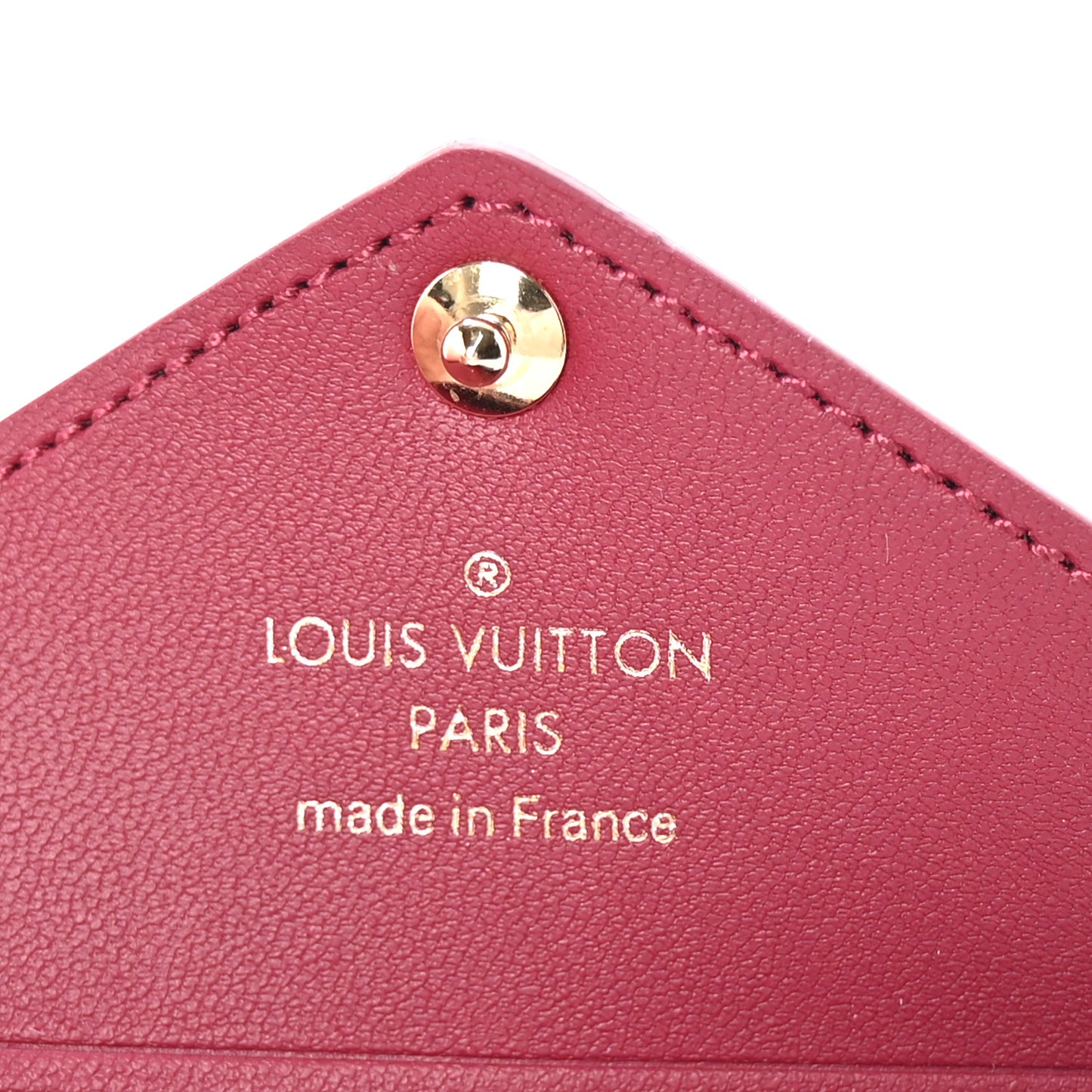 Monogram Small Kirigami Pochette Insert Fuchsia