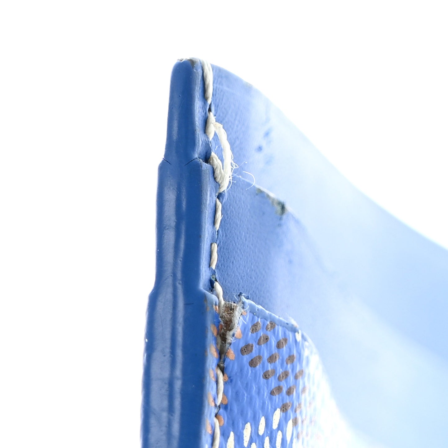 Goyardine Saint Sulpice Card Holder Sky Blue