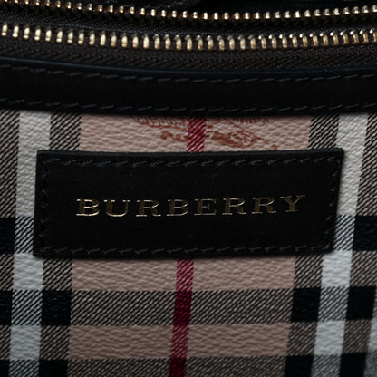 Burberry Haymarket Check Small Canterbury Tote Chocolate 6 of 14