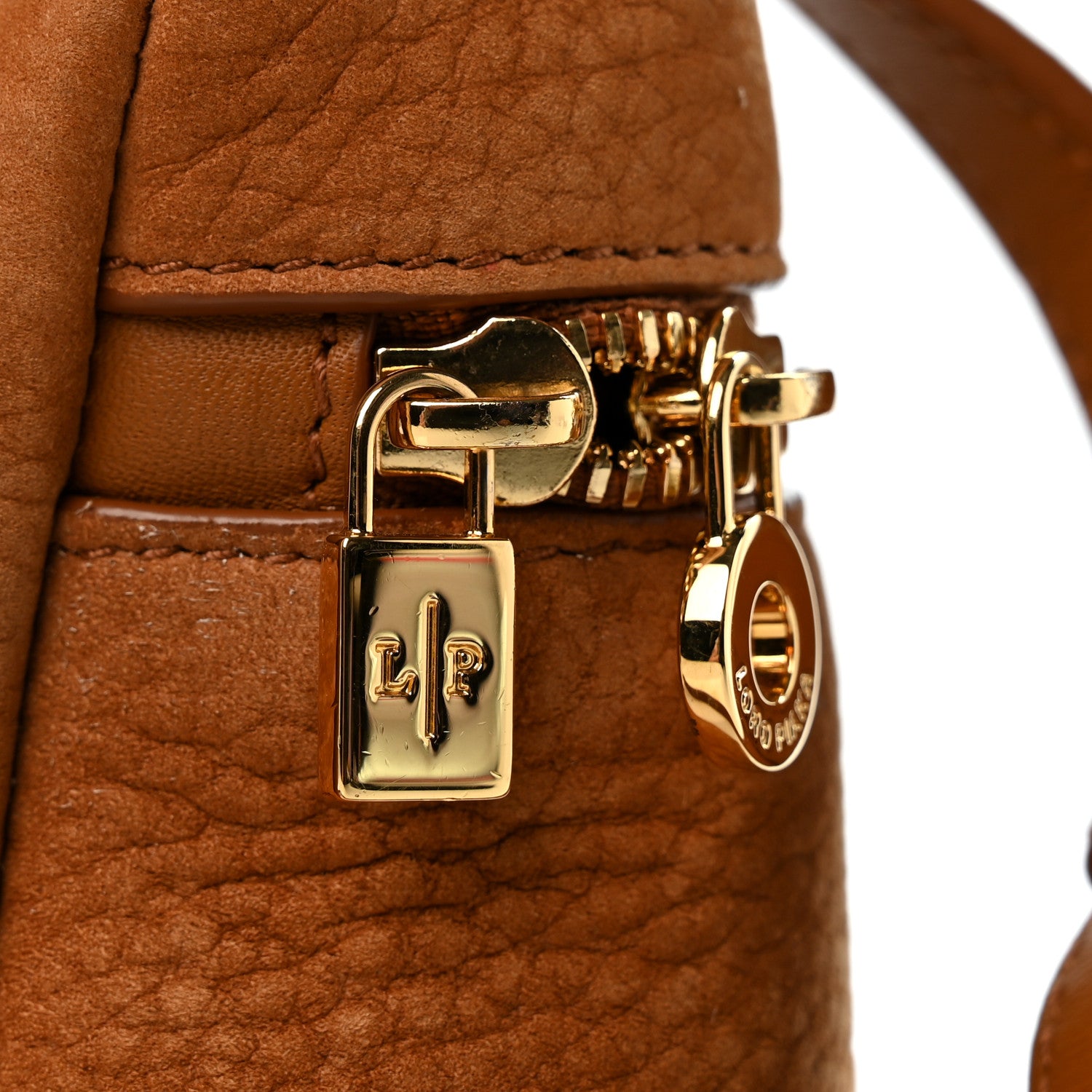 Loro Piana Grained Nubuck Extra Bag L19 Bon Ton Brown 10 of 12