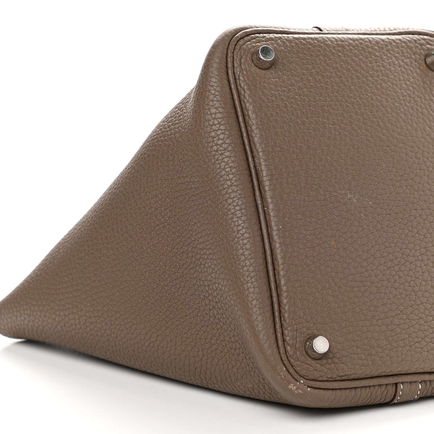 Hermes Taurillon Clemence Picotin Lock 18 PM Etoupe 7 of 10