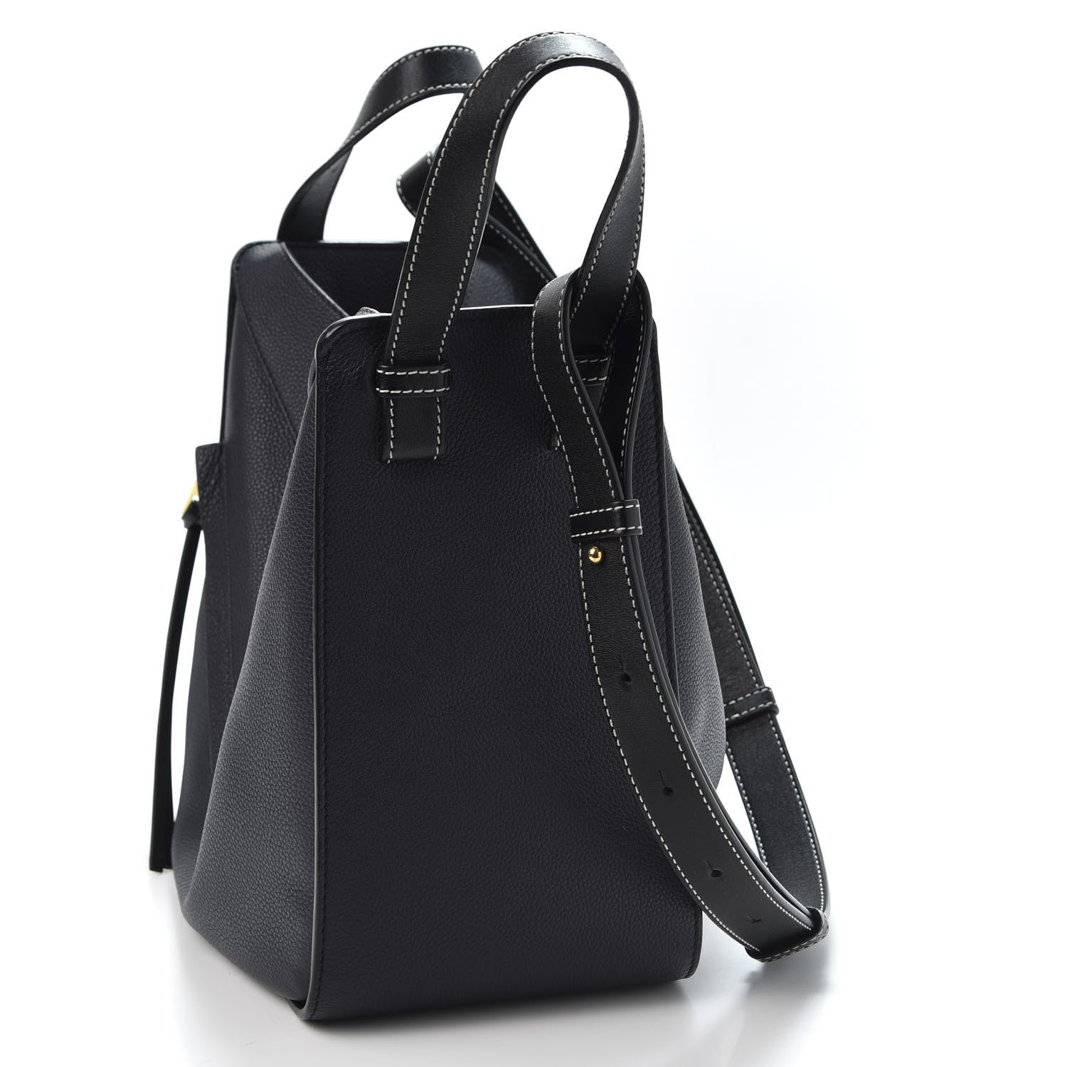 Loewe Calfskin Small Hammock Shoulder Bag Midnight Blue Black 2 of 11