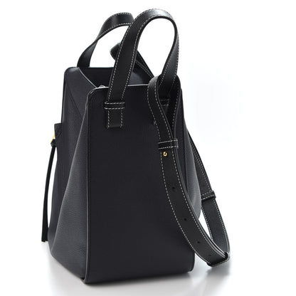Loewe Calfskin Small Hammock Shoulder Bag Midnight Blue Black 2 of 11