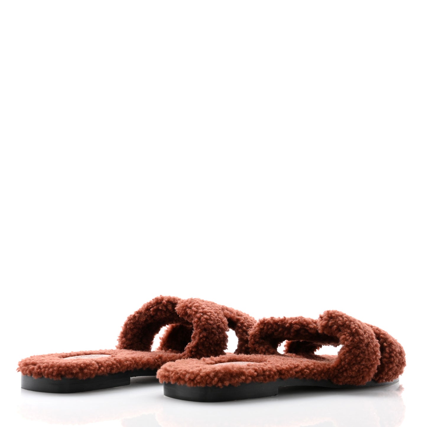 Woolskin Oran Sandals 39 Cognac