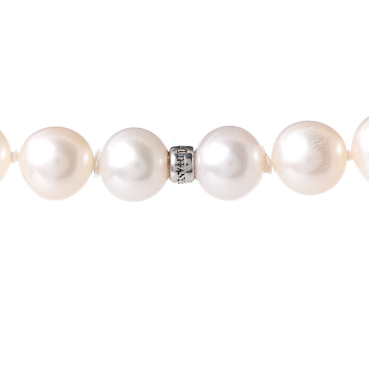 Sterling Silver Pearl 7.5-8mm Ziegfeld Strand Necklace 96"