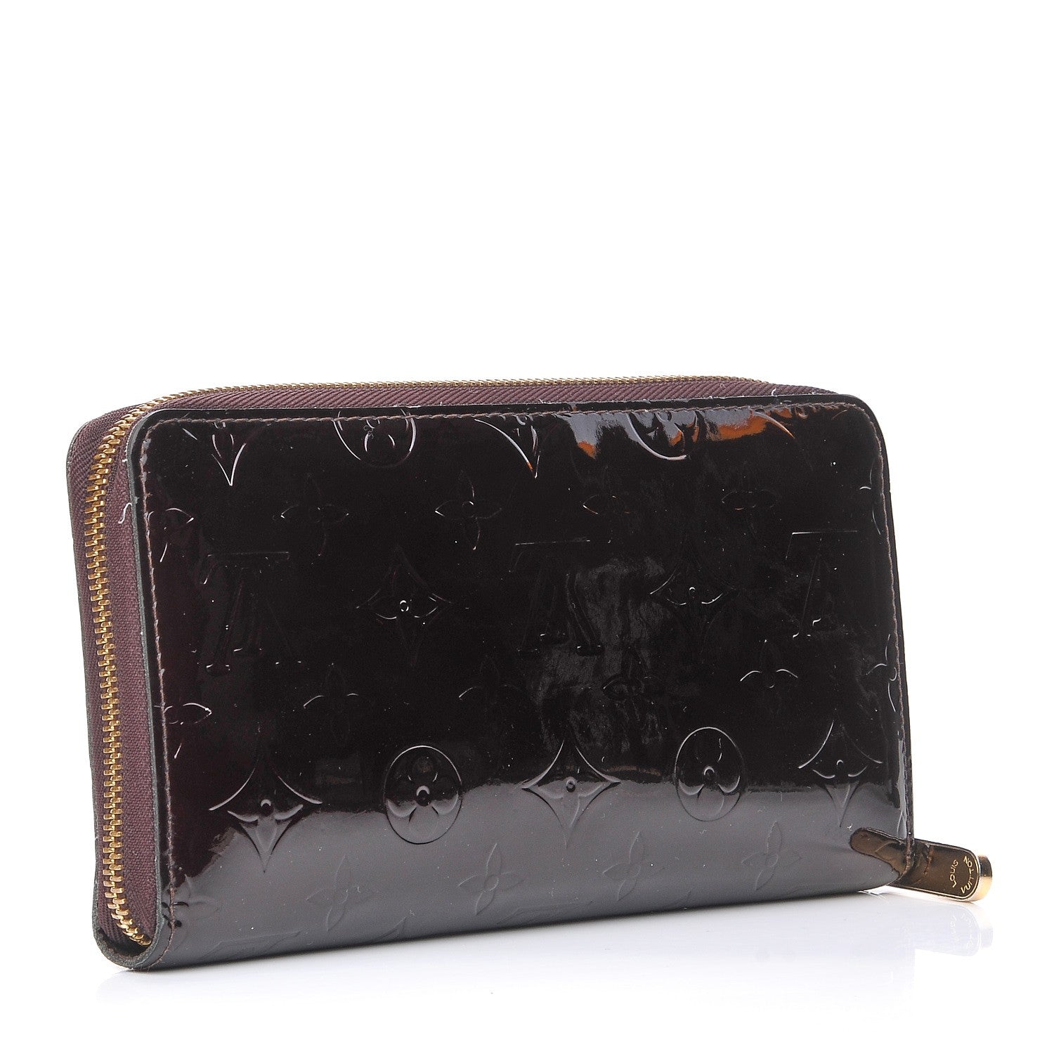 Louis Vuitton Vernis Zippy Wallet Amarante 3 of 7