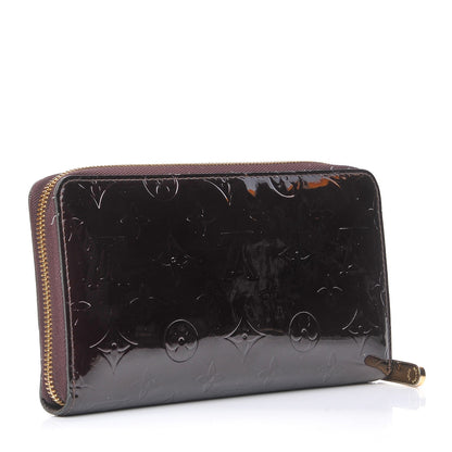 Louis Vuitton Vernis Zippy Wallet Amarante 3 of 7