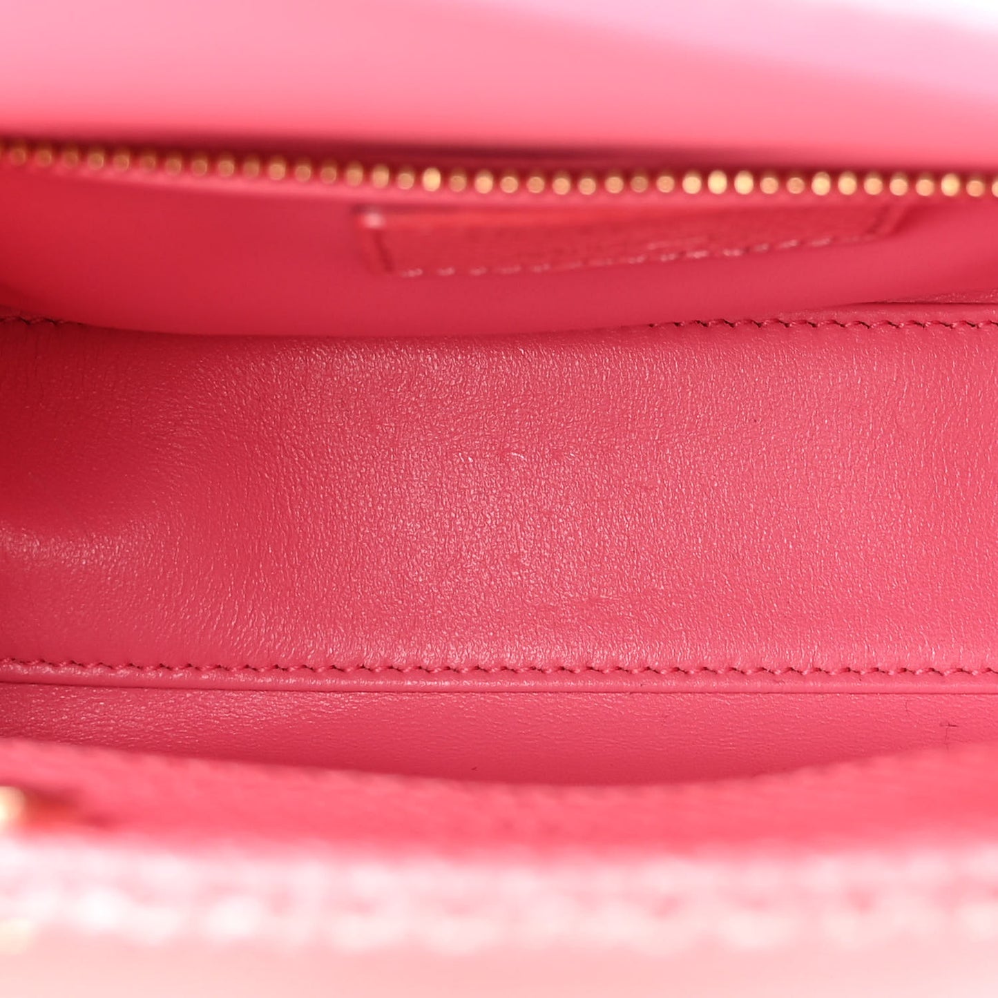 Lizard Mini Lady Dior Pink