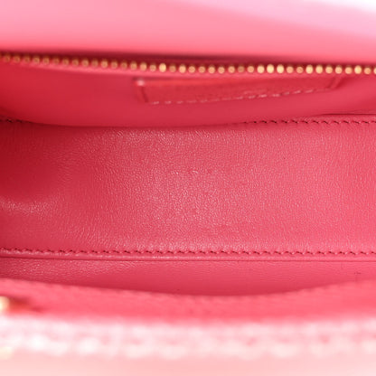 Christian Dior Lizard Mini Lady Dior Pink 11 of 12
