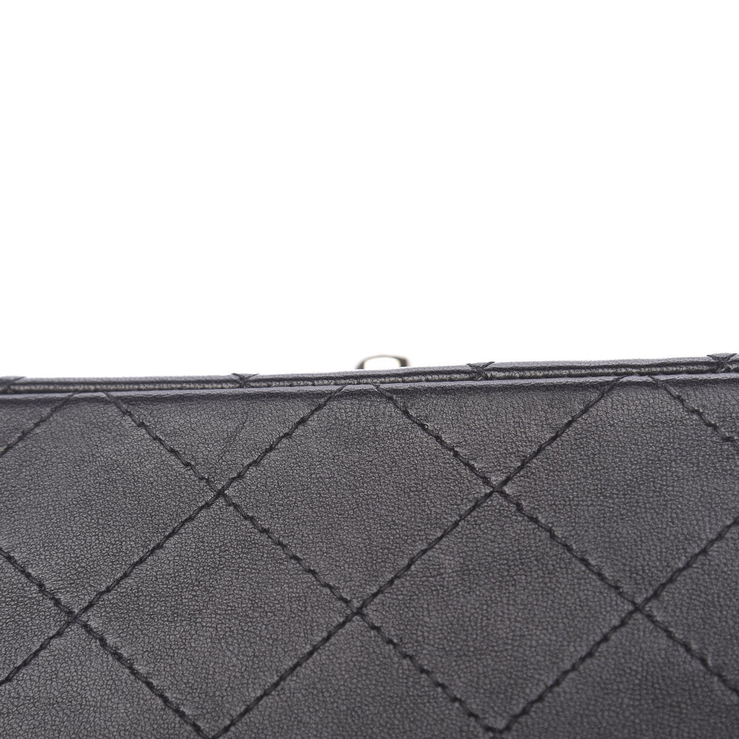 Chanel Lambskin Quilted Mini Rectangular Flap Black 12 of 17