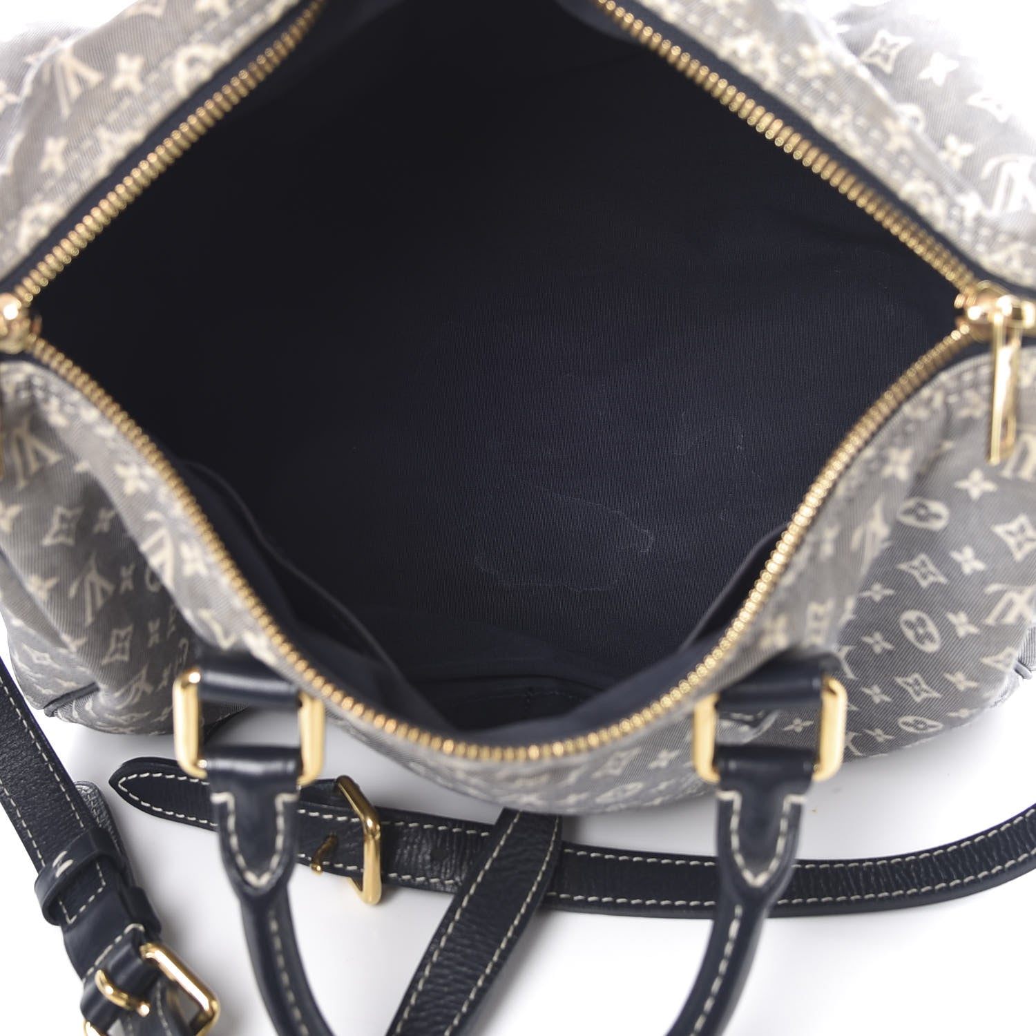 Louis Vuitton Monogram Idylle Speedy Bandouliere 30 Encre 5 of 11