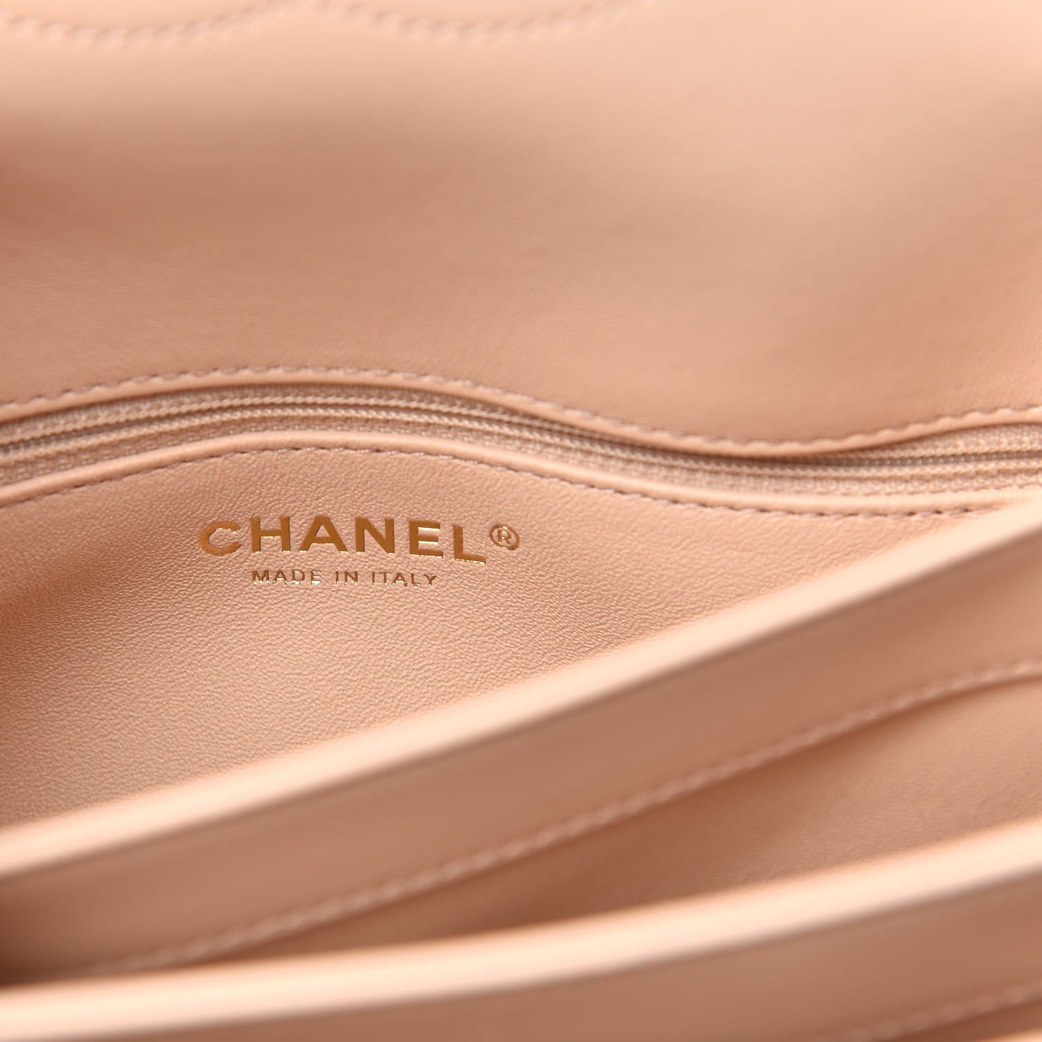 Chanel Lambskin Quilted Small Trendy CC Dual Handle Flap Bag Beige 6 of 13
