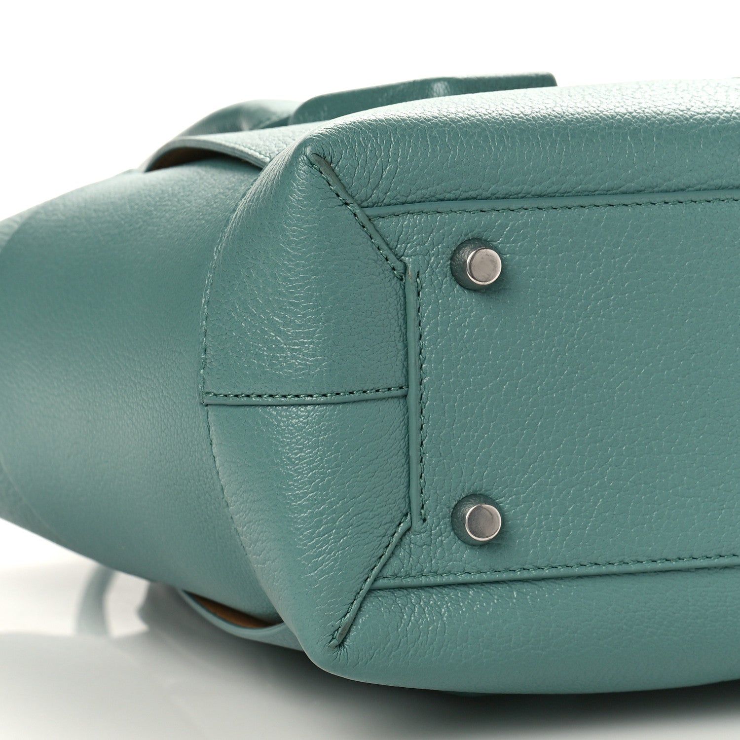 Bottega Veneta Goatskin Maxi Intrecciato Medium Arco Linoleum 7 of 9
