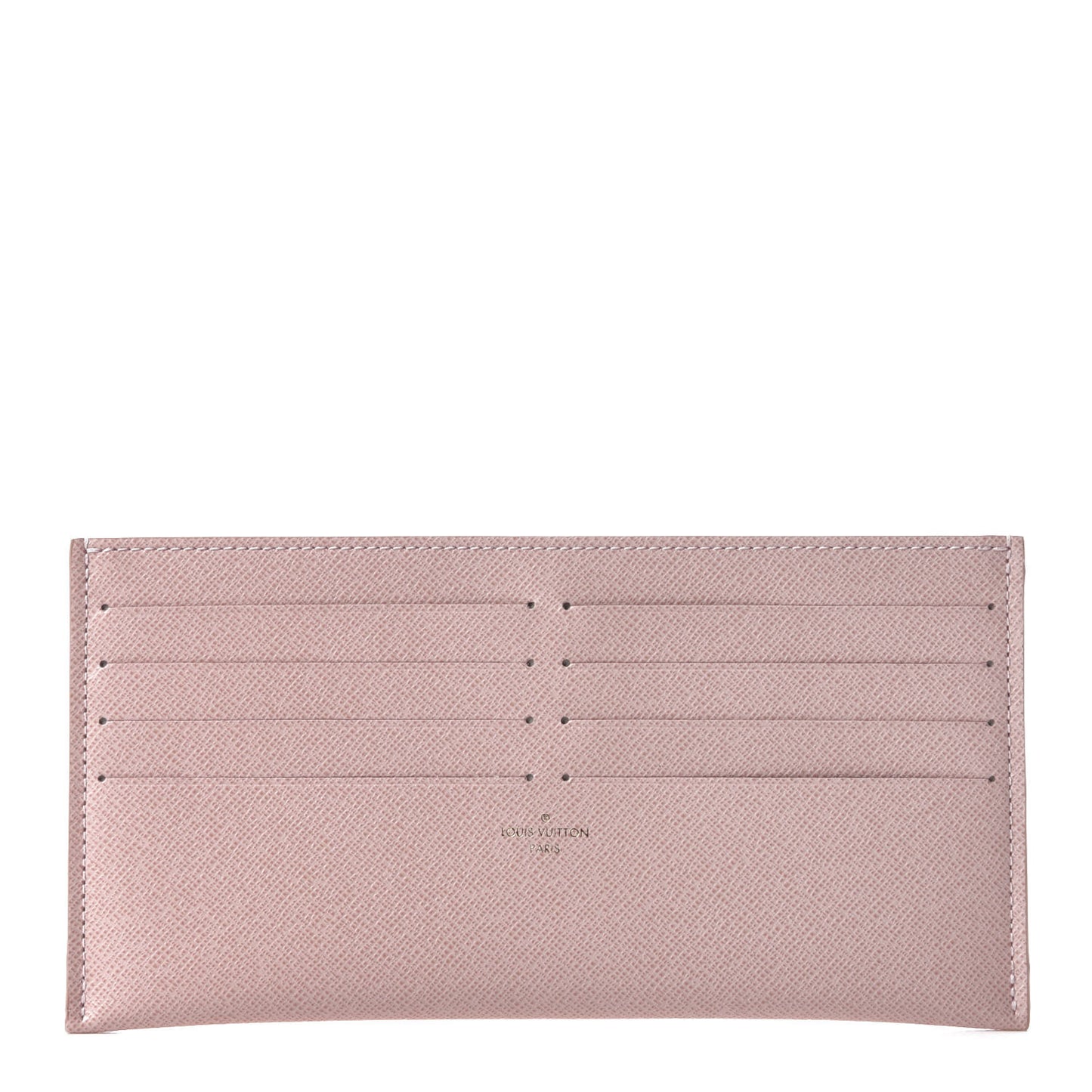 Calfskin Felicie Card Holder Insert Rose Ballerine