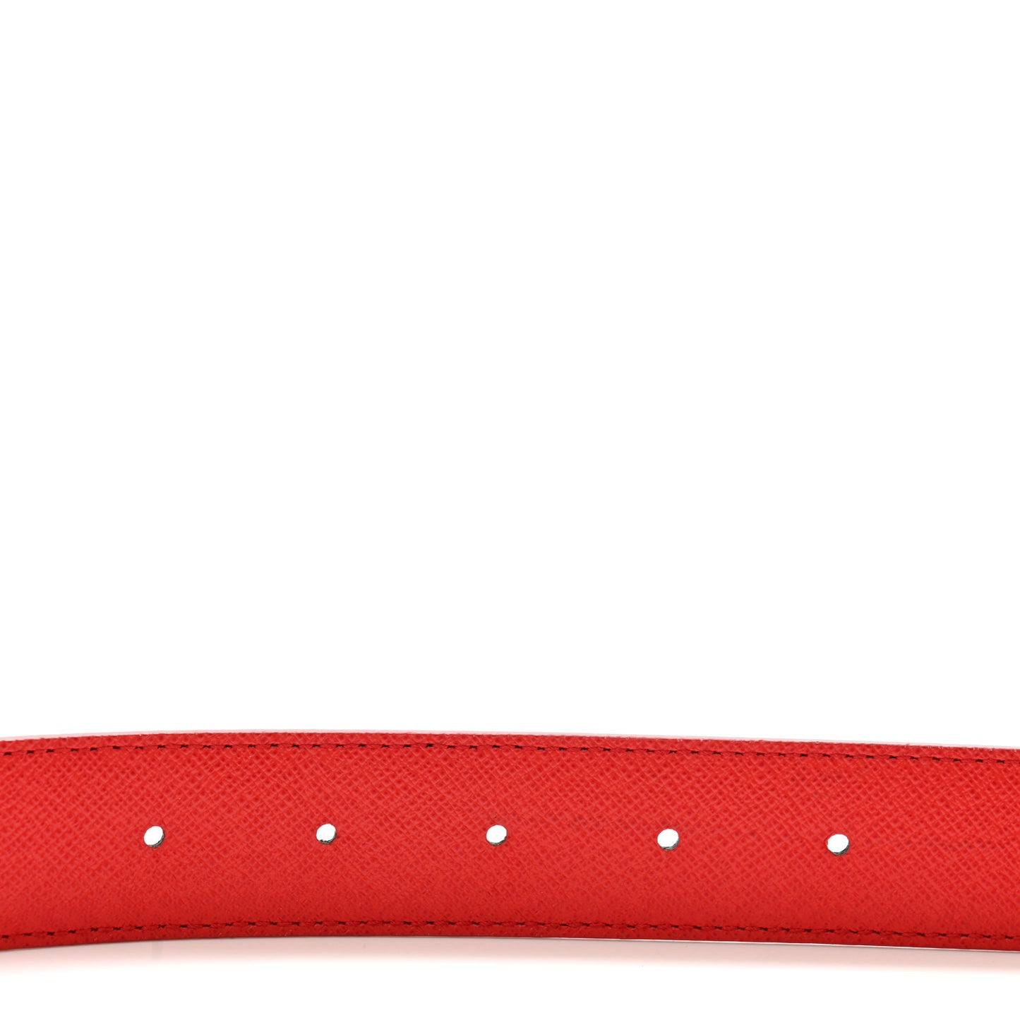 Monogram 30mm LV Initiales Reversible Belt 80 32 Red