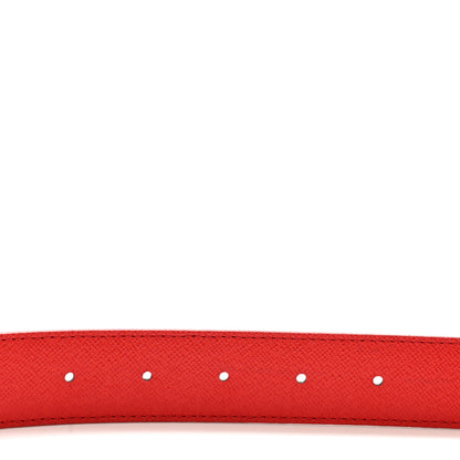 Louis Vuitton Monogram 30mm LV Initiales Reversible Belt 80 32 Red 5 of 11