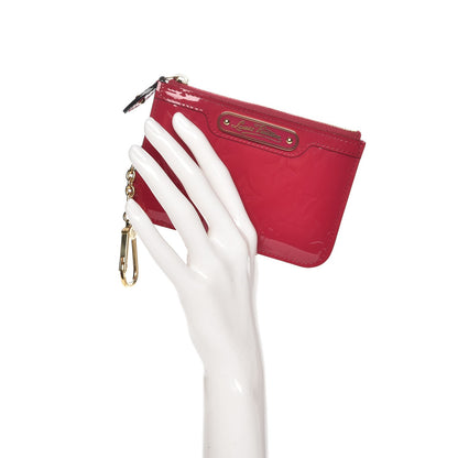Louis Vuitton Vernis Key Pouch Rose Indien 2 of 7