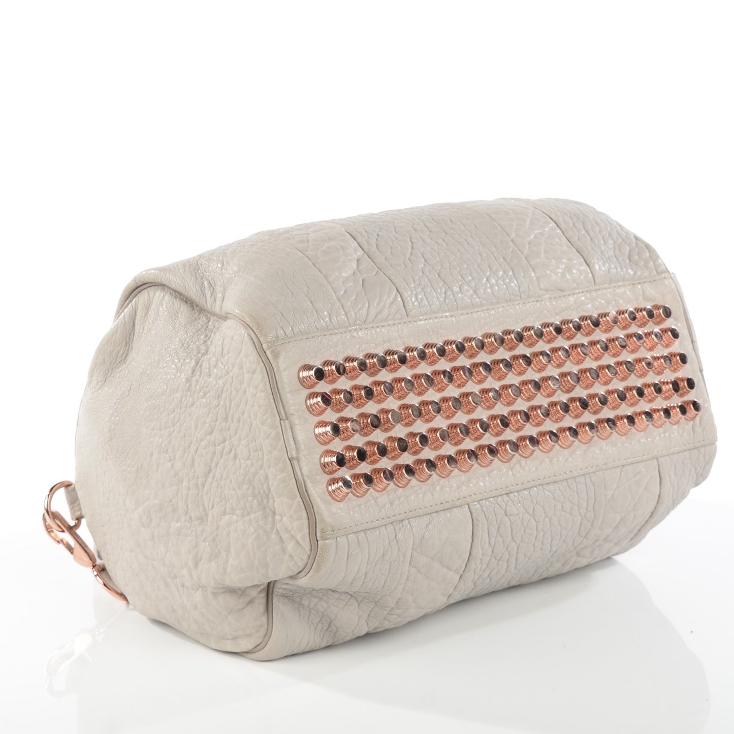 Pebbled Lambskin Rocco Lilac Rose Gold Hardware