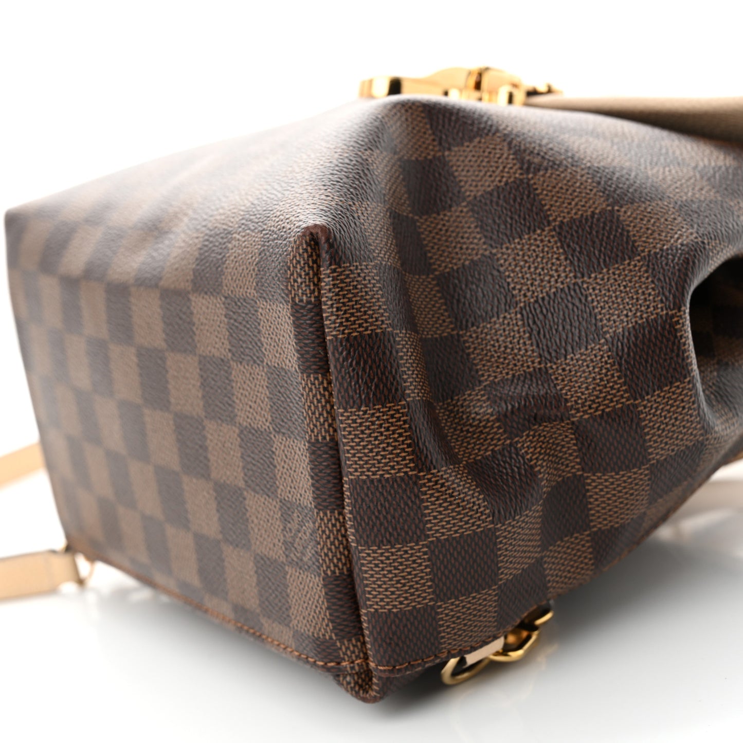 Damier Ebene Clapton Backpack Creme