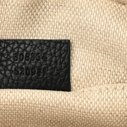 Gucci Pebbled Calfskin Small Soho Disco Bag Black 7 of 10