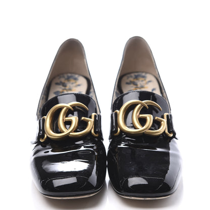 Gucci Vernice GG Victoire 55mm Loafer Pumps 39 Black 3 of 10
