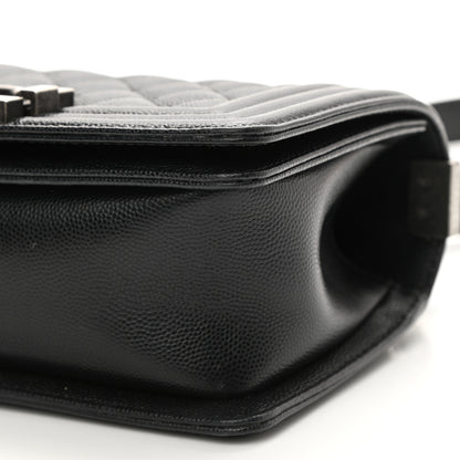 Chanel Caviar Quilted Small Boy Flap Black 9 of 11