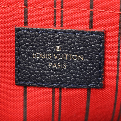 Louis Vuitton Empreinte Montaigne MM Marine Rouge 8 of 15