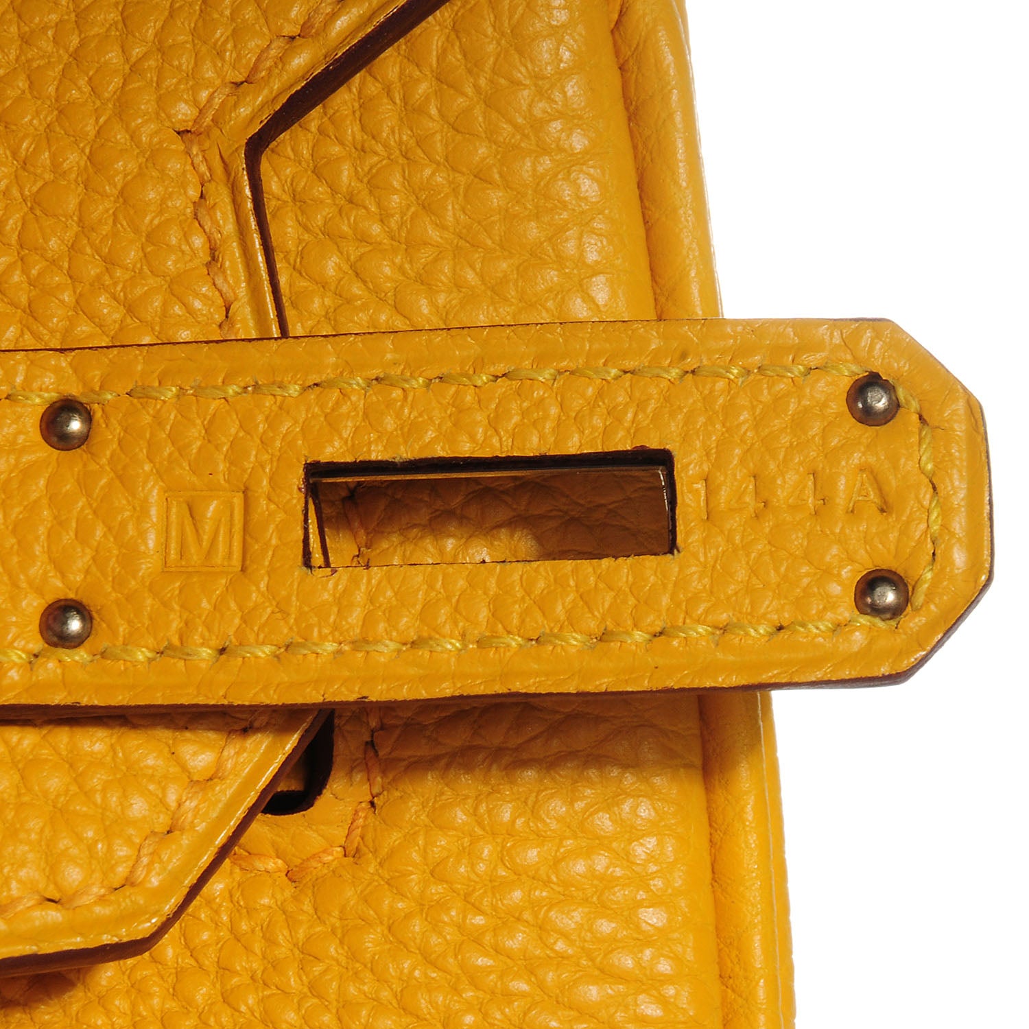 Hermes Togo Birkin 35 Jaune 7 of 10