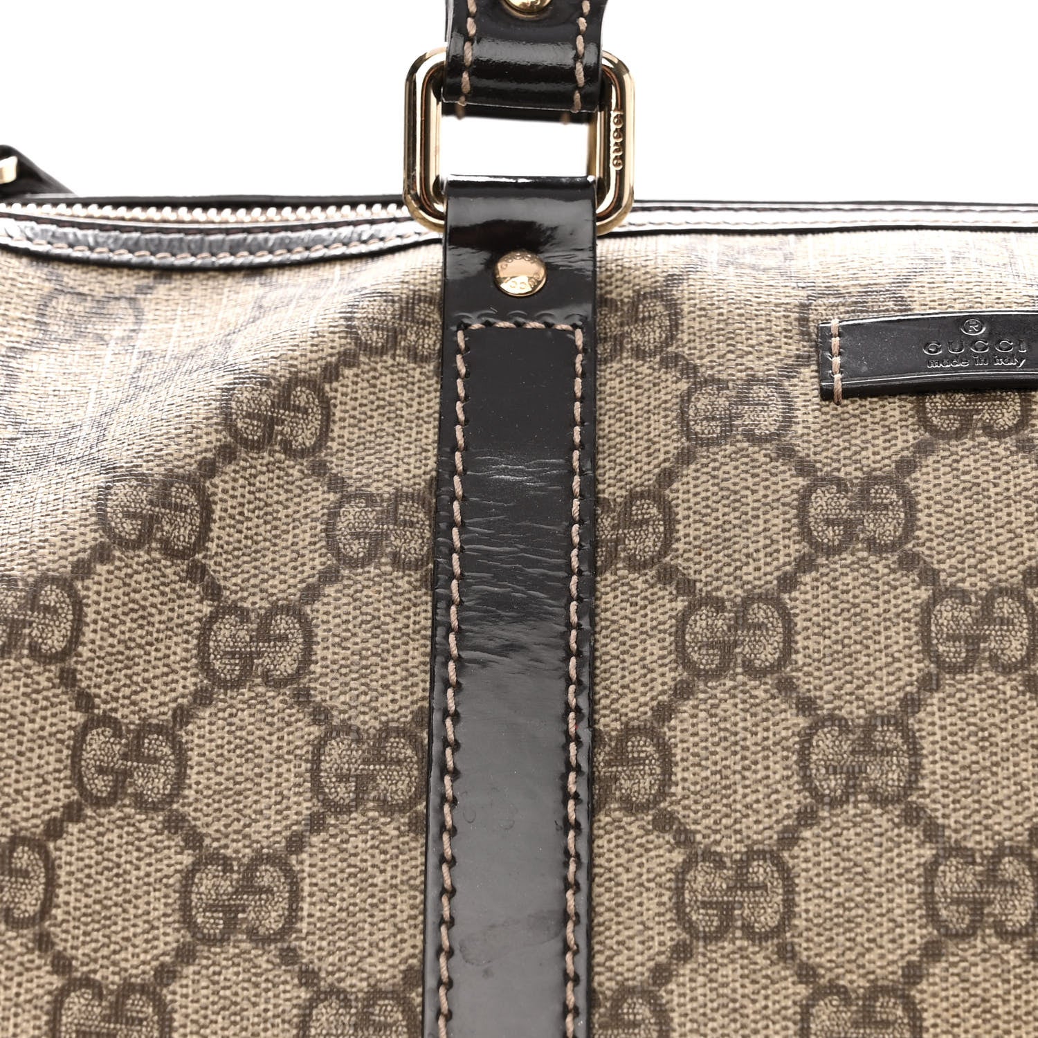 Gucci GG Plus Monogram Medium Joy Boston Dark Brown 12 of 14