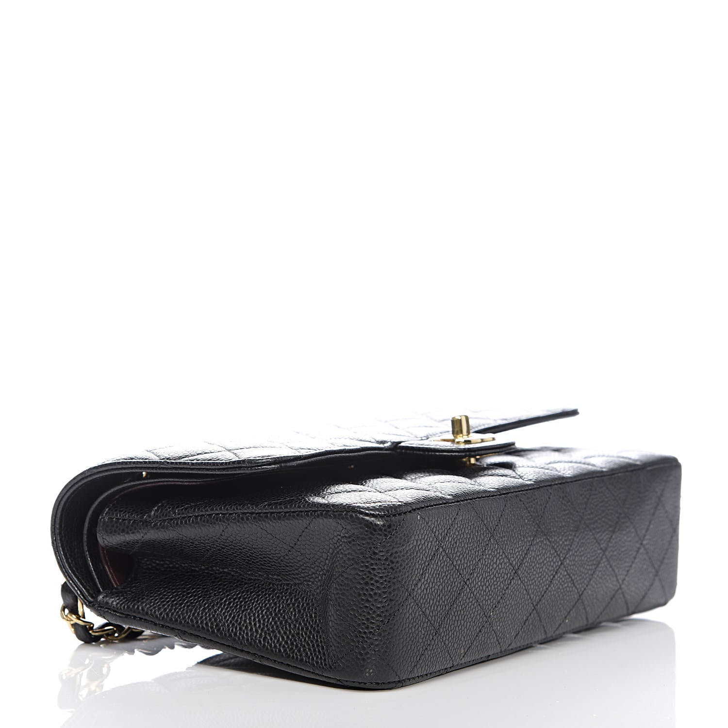 Chanel Caviar Quilted Medium Double Flap Black 4 of 11