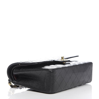 Chanel Caviar Quilted Medium Double Flap Black 4 of 11
