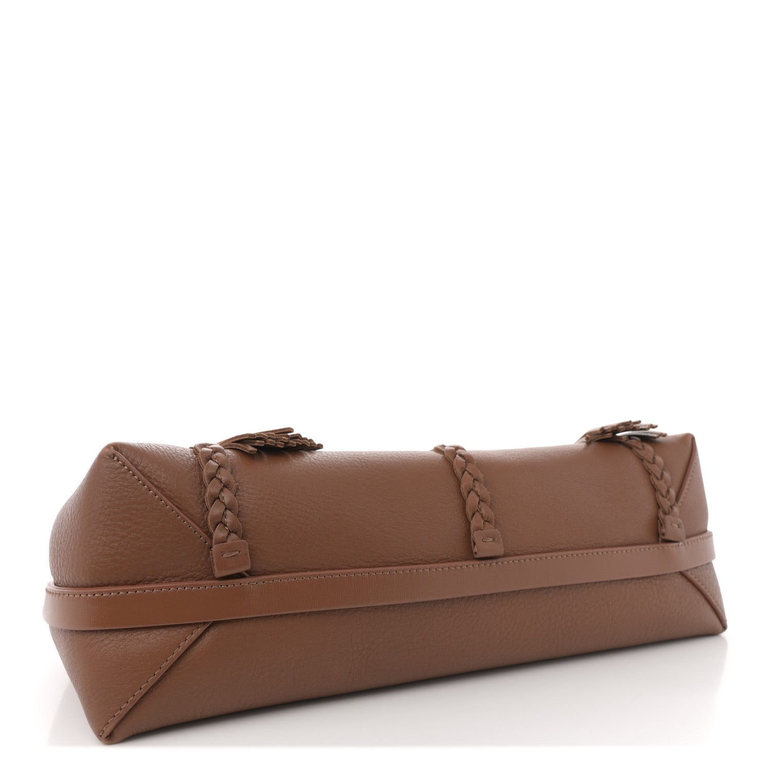 Chloe Grained Calfskin Medium Penelope Shoulder Bag Caramel 3 of 9