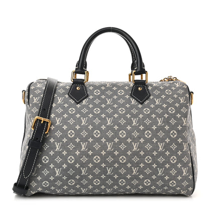 Louis Vuitton Monogram Idylle Speedy Bandouliere 30 Encre 1 of 9
