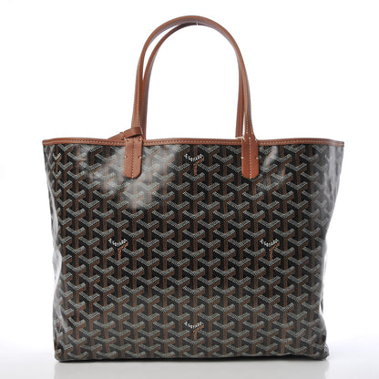 Goyard Goyardine Saint Louis PM Black Gold 3 of 9